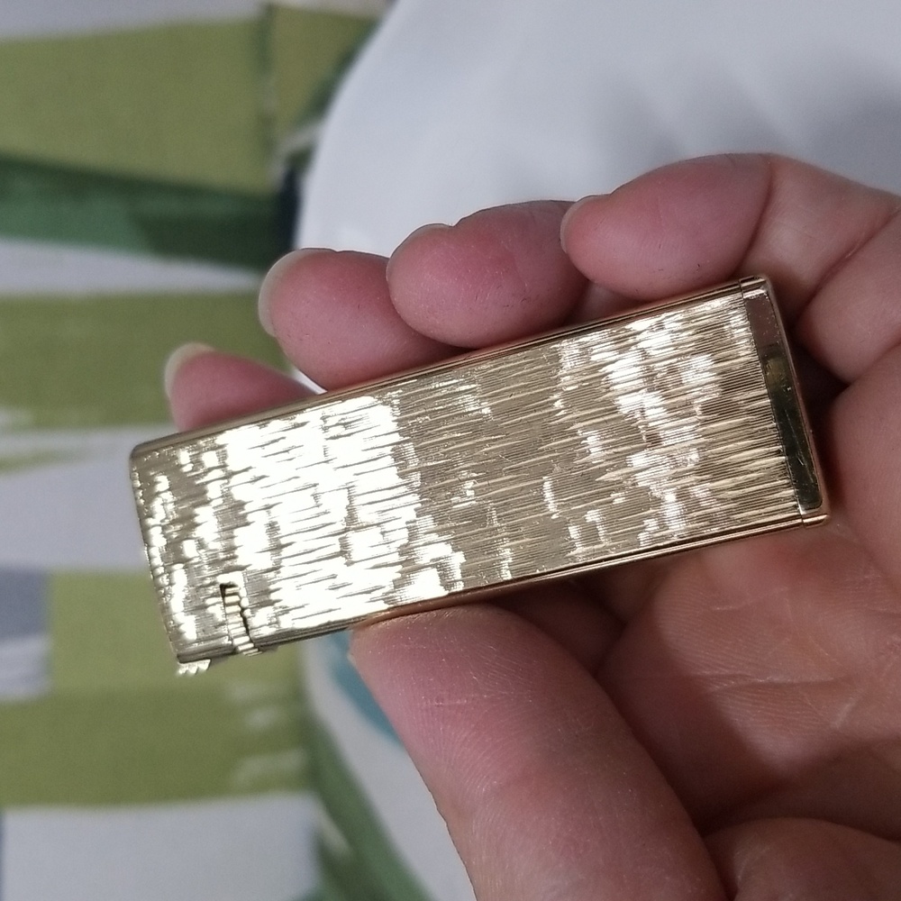 Vintage Refillable Butane Gold Tone Kingstar Lighter Made In Korea LAST ONE - Picture 6 of 15